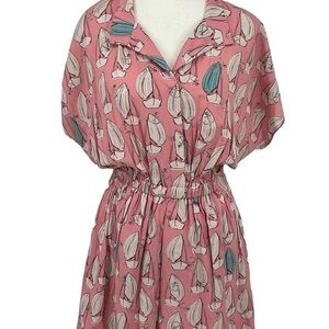 Maeve Anthropologie Tourista Romper Link Sailboats (2)